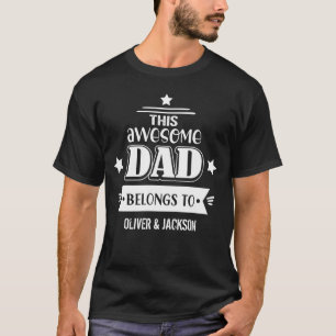 T-shirt Chemise fête des pères - Ce Père Magnifique Appart