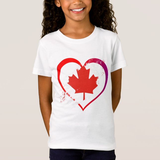 T-Shirt Chemise fête du Canada #2 (Devant)