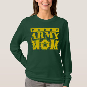 T-shirt Chemise fière de maman d'armée