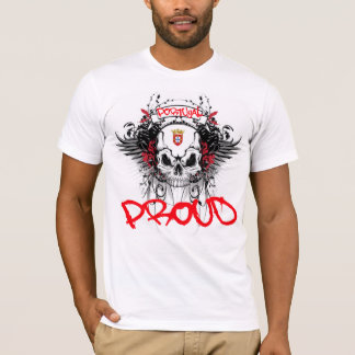 T-shirt Chemise fière de muscle du Portugal