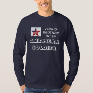 T-shirt Chemise FIÈRE de SOLDAT de FRÈRE