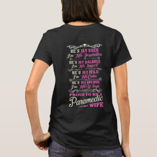 T-shirt Chemise fière d'épouse d'infirmier