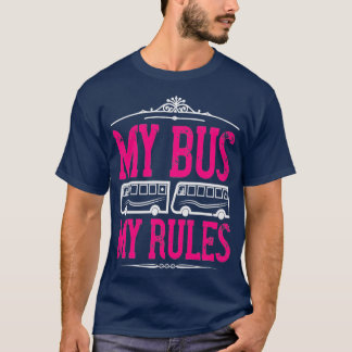 T-shirt Chemise fille de chauffeur de bus 2