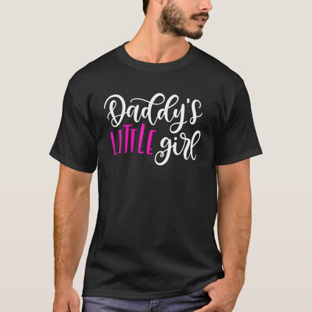 T-shirt Chemise fille de papa (Devant)