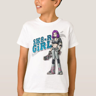 T-shirt Chemise fille SK8-R pour filles