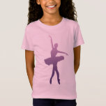 T-Shirt Chemise Filles de Ballet Rose<br><div class="desc">tshirt</div>