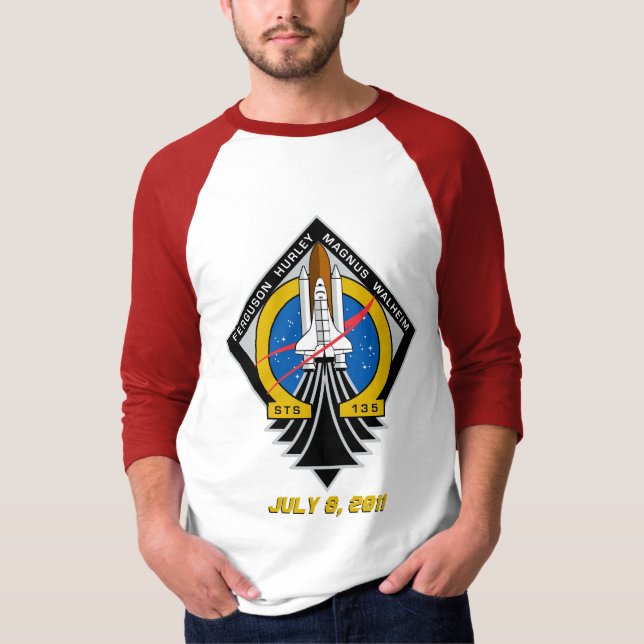 T-shirt Chemise finale de la navette spatiale (Devant)