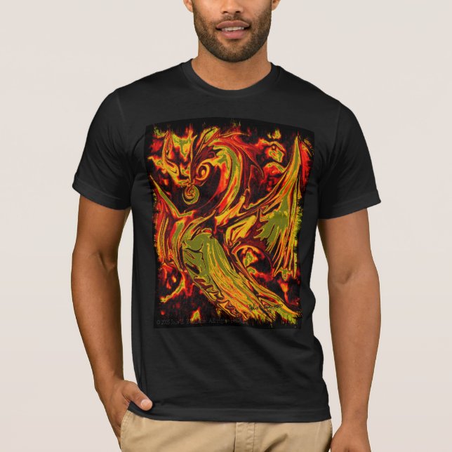 T-shirt Chemise Fire Spirit (Devant)