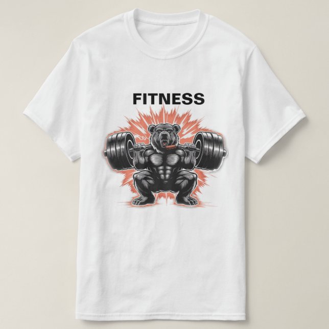 T-SHIRT CHEMISE FITNESS (Design devant)