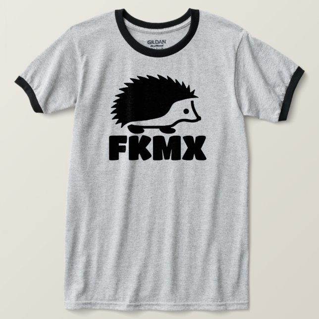 T-SHIRT CHEMISE FKMX HÉRISSON SONNERIE (Design devant)