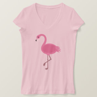 T-shirt Chemise Flamant rose