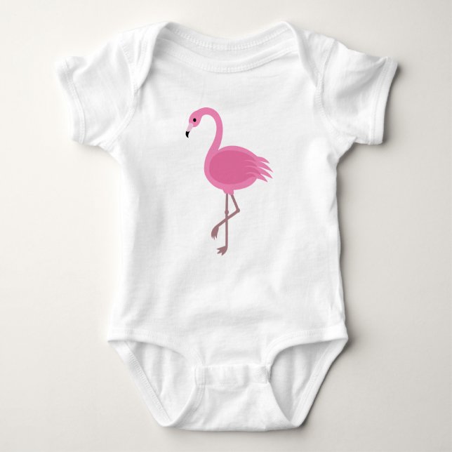T-shirt Chemise Flamant rose (Devant)
