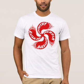 T-shirt Chemise flamboyante croisée Basque