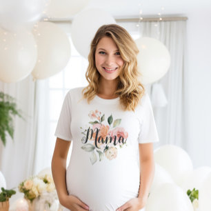 T-shirt Chemise Floral Mama
