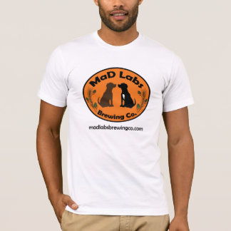 T-shirt Chemise folle de logo de laboratoires