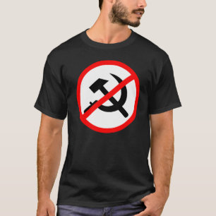 T-shirt Chemise foncée Anti-Comunismo