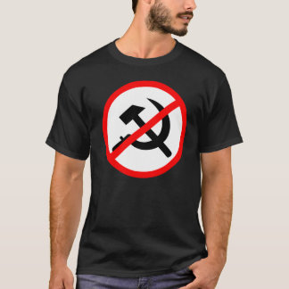 T-shirt Chemise foncée Anti-Comunismo
