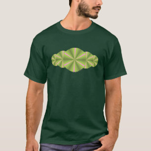 T-shirt Chemise foncée pour hommes Illusion de printemps