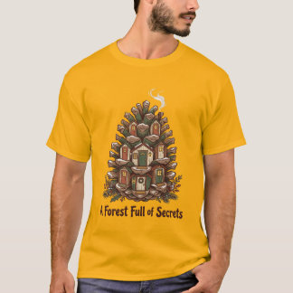 T-shirt Chemise Forêt Pleine de Secrets Tee Village du Côn