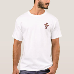 T-shirt Chemise franciscaine de crucifix