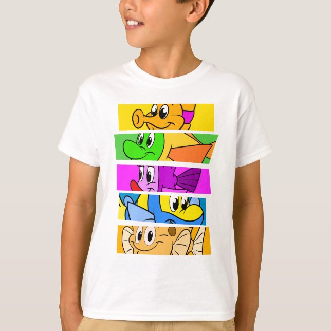T-shirt Chemise FriendFish (Devant)