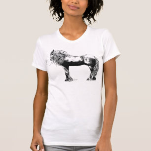 T-shirt Chemise frisonne de cheval