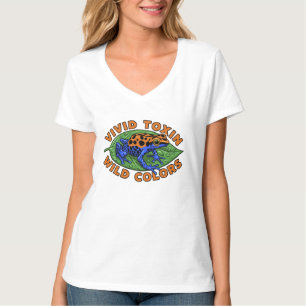 T-shirt Chemise Frog Vivid Toxin Couleurs Sauvages
