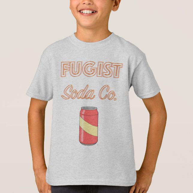 T-shirt Chemise Fugist Soda Company : soda maison (Devant)