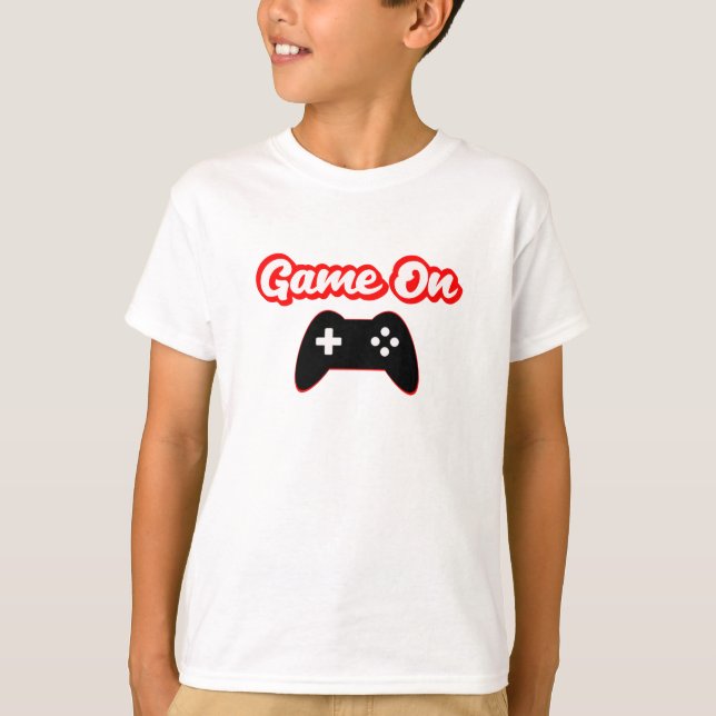 T-shirt Chemise Gamer Personnalisée - Tee Jeu Vidéo Person (Devant)
