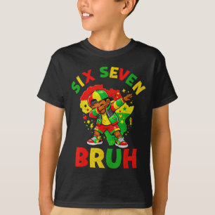 T-shirt Chemise Garçon Histoire Noire Six Sept Bruh