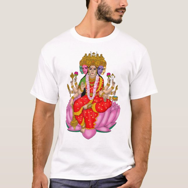 T-shirt Chemise Gayatri Déesse (Devant)