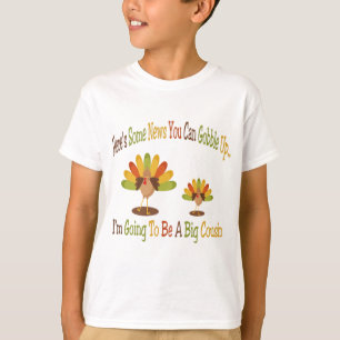 T-shirt Chemise géante de la grande cousine de Thanksgivin