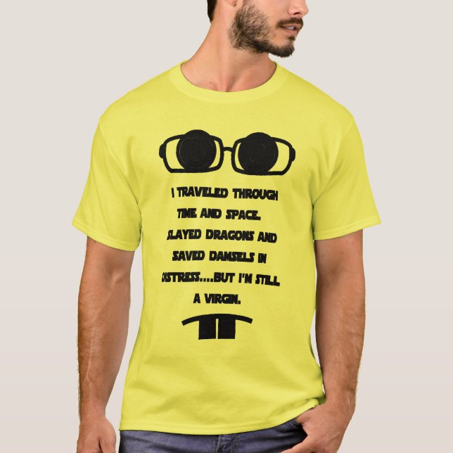 T-shirt Chemise Geek cool et drôle (Devant)