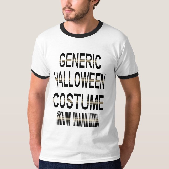 T-shirt Chemise générique de costume de Halloween (Devant)
