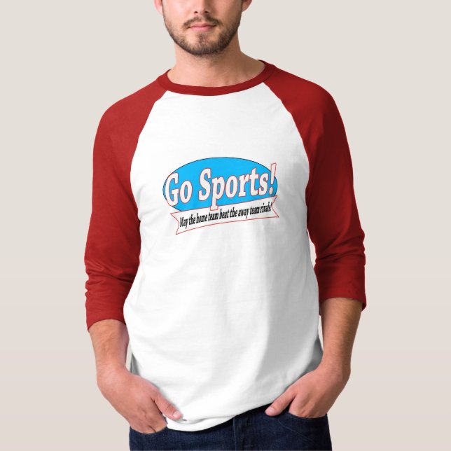 T-shirt Chemise générique de fan de sports (Devant)
