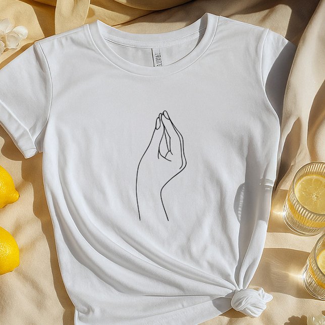T-shirt Chemise Gesture main italienne | Drôle italien (Créateur téléchargé)