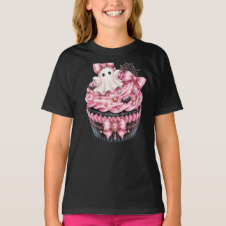 T-shirt Chemise « Ghost Cupcake » Halloween adorable