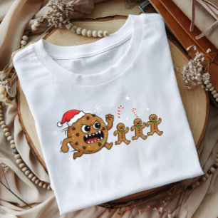 T-shirt Chemise Gingerbread Cookies avec Chapeau de Père N