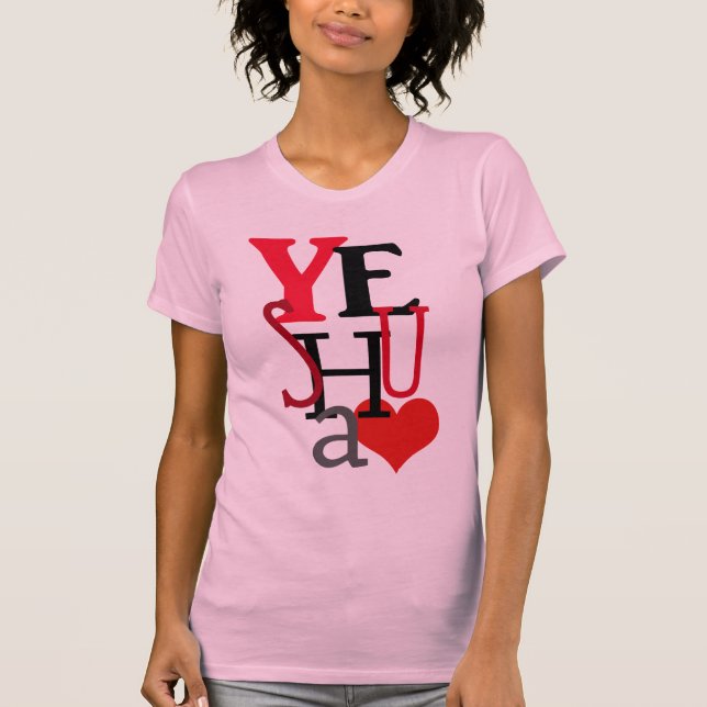 T-shirt Chemise Girly de Yeshua (Devant)