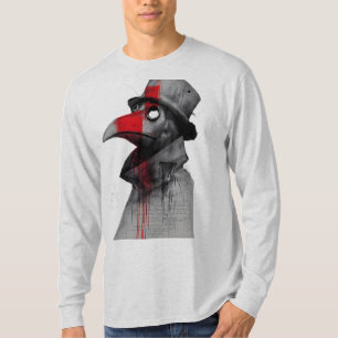 T-shirt Chemise gothique à manches longues Trash Polka