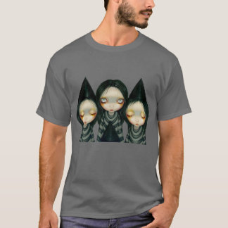 T-shirt Chemise gothique de trois soeurs de Witchy