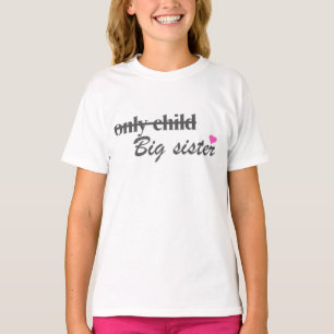 T-shirt Chemise Grande Sœur, Tee-shirt Enfants Mignon, Seu