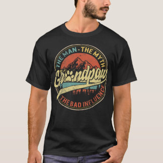 T-shirt Chemise Grandpaw Vintage L'Homme Le Mythe Grand Pa