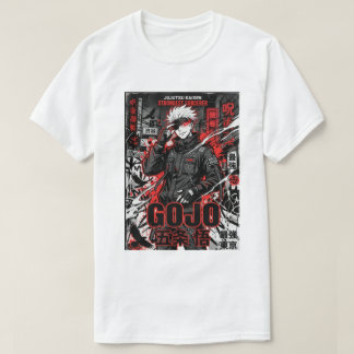 T-shirt Chemise Graphique Anime Satoru Gojo Vintage 90s Ra
