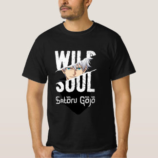 T-shirt Chemise Graphique Anime « Wild Soul – Satoru Gojo