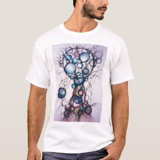 T-shirt Chemise graphique arbre de vie art neurographique