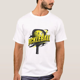 T-shirt Chemise Graphique Bold Pickleball | Typographie Sp
