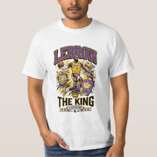 T-shirt Chemise graphique de basketball streetwear King Ja