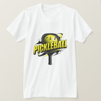 T-shirt Chemise Graphique de Pickleball en Gras | Typograp