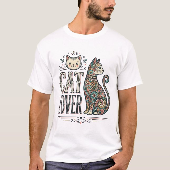 T-shirt Chemise Graphique de Style Gravure pour Amateur de (Devant)